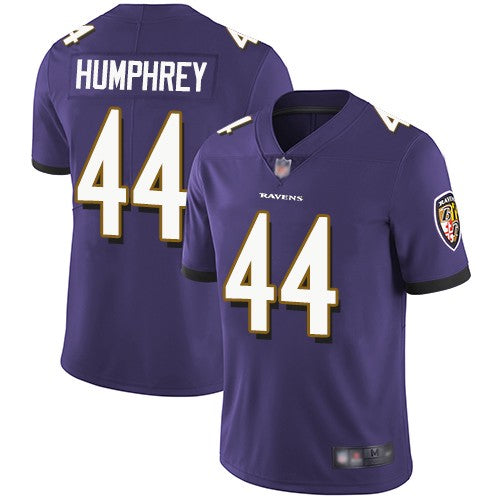 Men’s Marlon Humphrey Baltimore Ravens Game Vapor Jersey Purple