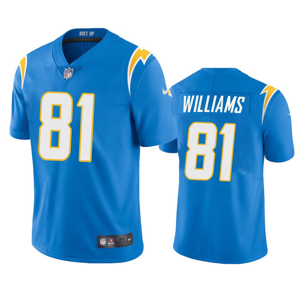 Youth Los Angeles Chargers Mike Williams Vapor Jersey - Powder Blue